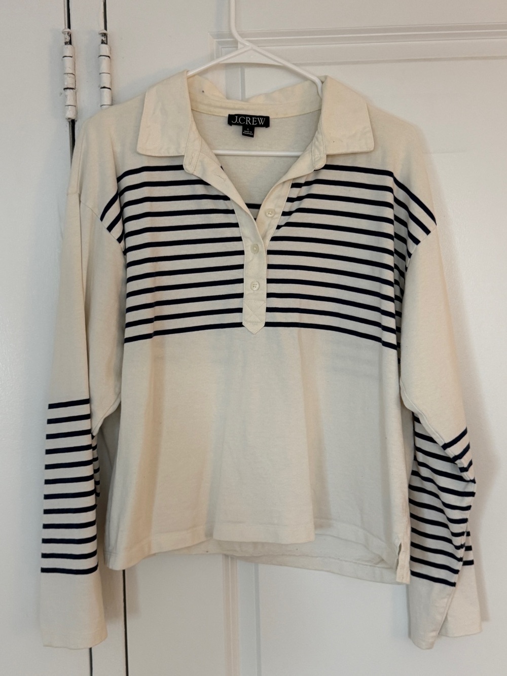 J. Crew Rugby Shirt Large